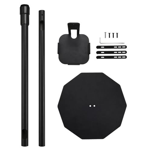 Support de barre de son de haute précision en acier au carbone et socle lourd 260 mm
