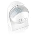 SEBSON® Detector de Movimiento Exterior IP44, Montaje Superficie en Pared, programable, Sensor...