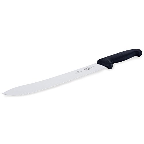 Victorinox Swiss Army Cutlery Fibrox Pro Straight Butcher Knife, 12-Inch, 47531