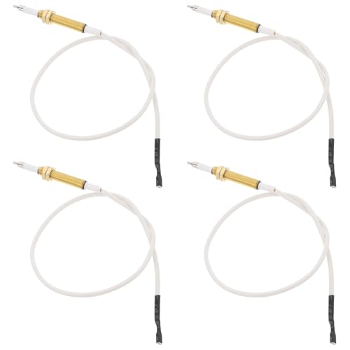 DOITOOL 4stücke Gasofenzünder Mit Fassung Universalzünder Für Öfen Flammenstabdichtung Ofenzünder Als Ersatz Bedienknopf Für Terrassenheizstrahler Passend Für Gasgrills Und Brenner