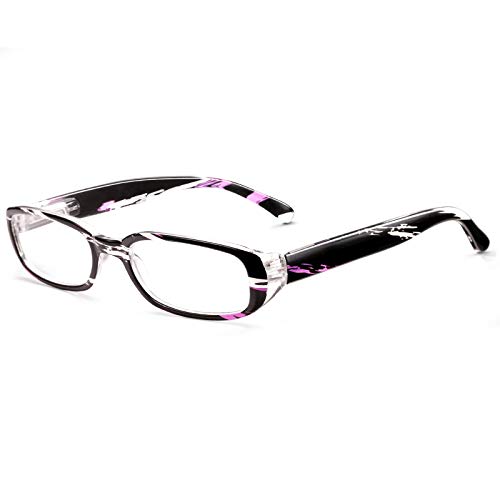 EASE ART Lunettes avec filtre de lumière bleue pour homme et femme - Lunettes sans correction - Lunettes d'ordinateur - Cadre rectangulaire - Charnières à ressort Cover