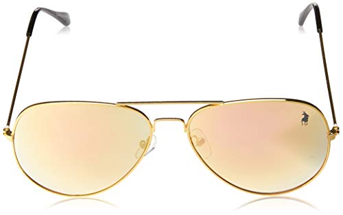 Óculos de Sol Polo London Club lente com Proteção UVA/UVB - Kit acompanha com estojo e flanela, Avia