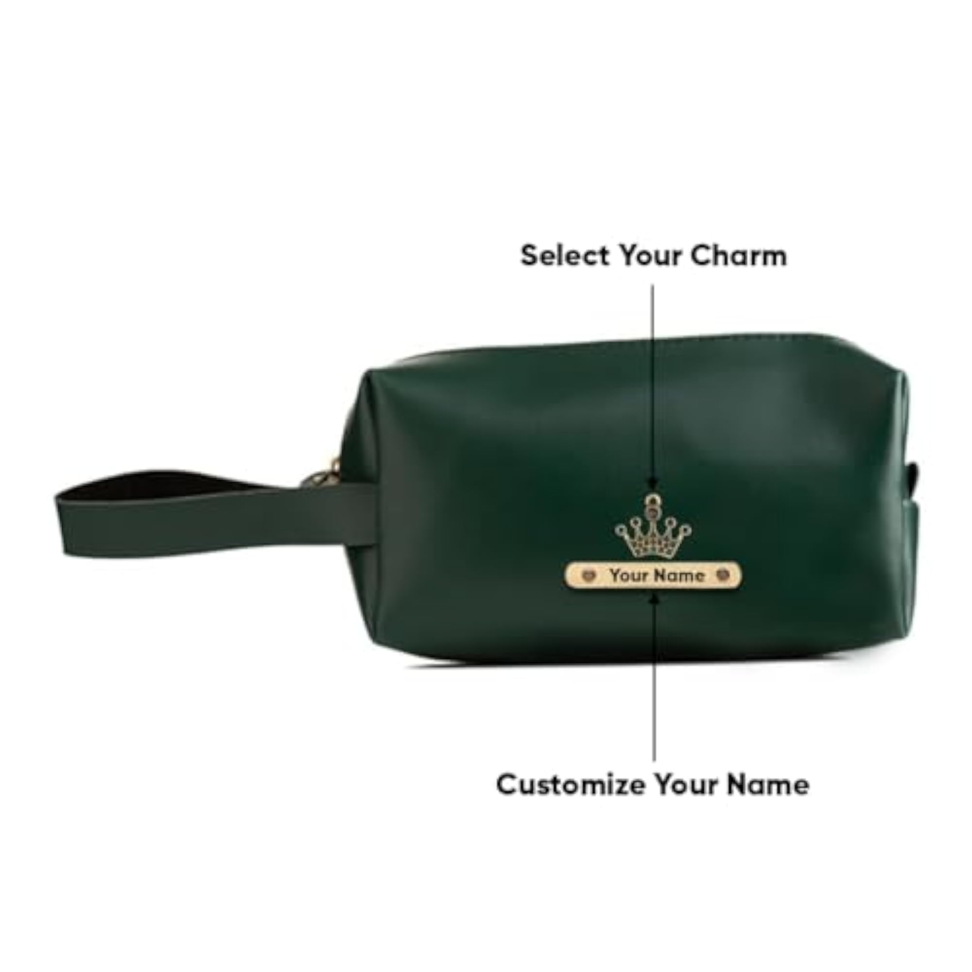 Personalized Utility Pouch for Women, Travel Makeup Bag