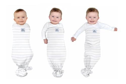 Image of The Ollie Swaddle – Adjustable Baby Swaddle for Newborns | Pediatrician-Approved for Safe Sleep | Easy Closure | Arms-Out | Lightweight, Machine-Washable | Easy Diaper Access