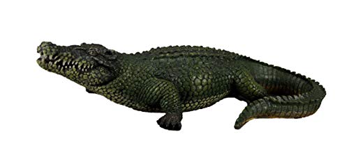 DWK 21 Inch Alligator Statue Gator Garden Outdoor Figure
