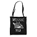 Titanic 1912 Ocean liner Tote Bag