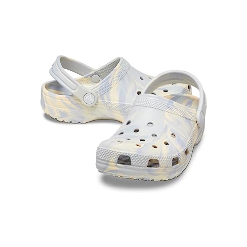 Image of Crocs Unisex-Child Classic Watercolor Marbled Clog