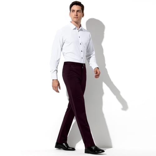 Men's Classic Fit Casual Stretch Pant with Pockets3