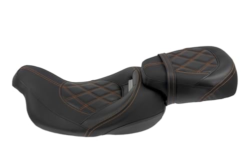 Asiento motocicleta conductor y pasajero acabado premium para Touring