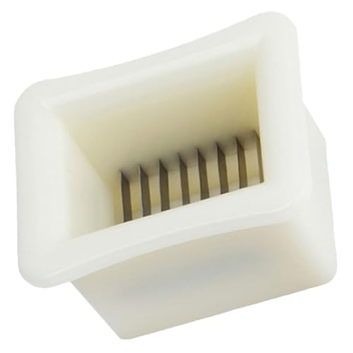 WATIIFUFU Cortador de Judías de Acero Inoxidable Herramienta Cocina Multifuncional para Cortar y Rallar Verduras Fácil Limpieza Compacto