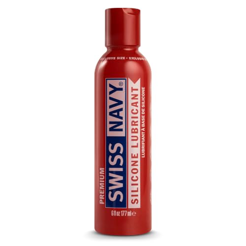 Swiss Navy Premium Silicone Based Lubricant - 6 oz
