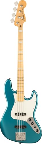 Classic Vibe Active '70s Jazz Bass, diapasón de arce, golpeador de pergamino, turquesa océano