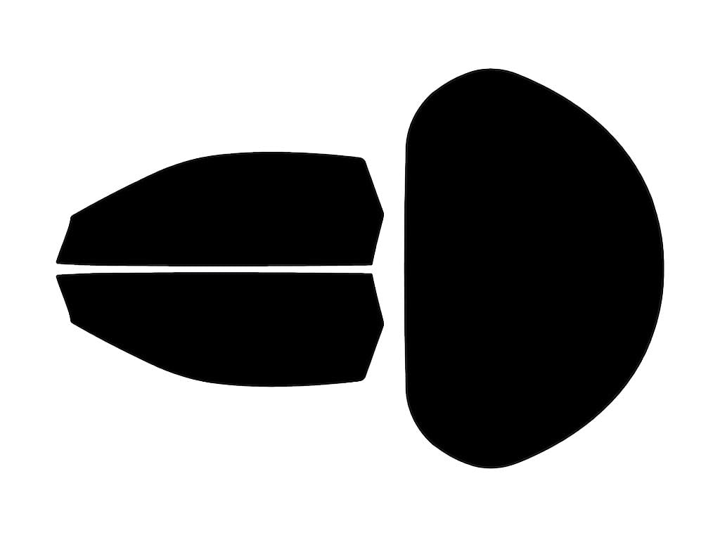 Rvinyl Window Tint Kit Compatible with Chevrolet Camaro 1993-2002 (Coupe) - Complete Precut Kit - 5%