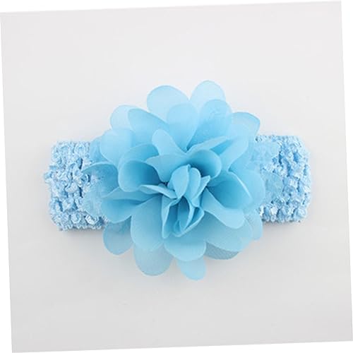 Beaupretty 10pcs Stretchy Chiffon Flower Headwraps for Adjustable Soft Hairbands Headbands Elastic Hair Accessories for Photography and Daily Wear3
