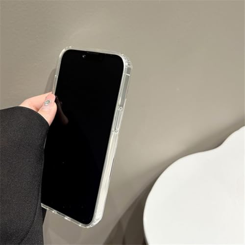 Coque antichoc pour iPhone 12 et modèles Pro Max à motif cœur transparent - 2