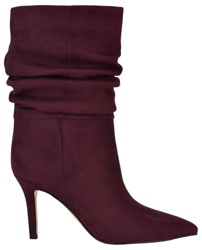 Bottes mi-mollet souples Nine West bordeaux parfaites pour vos sorties citadines - 5