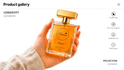 Image of Flora Eau De Parfum for Women | Floral Citrus Fresh Fragrance Long-Lasting Perfume Spray | 100ml