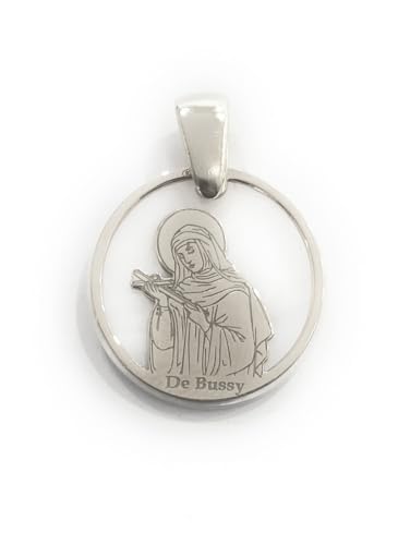 Médaille en argent S.rita 20 mm ORLA NACAR PL bijou de protection