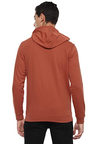 Image of Van Heusen Cotton Blend Men Hooded Sweatshirt
