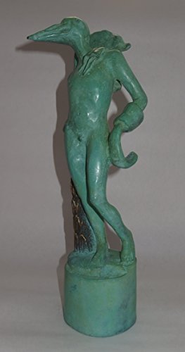 Ka Design Fine Pure Bronze Surrealism Sculpture, Birdman, Salvador Dali #TOP3