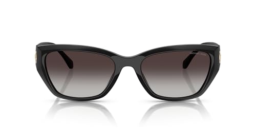Michael Kors MK2242D Pearl River Sunglasses Black/Dark Grey Gradient 56 mm
