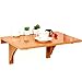 Produktbild Klapptisch YANFEI, Wandtisch, Klapptisch & Computertisch & Studiertisch Holz Farbe 70 * 45 * 26cm