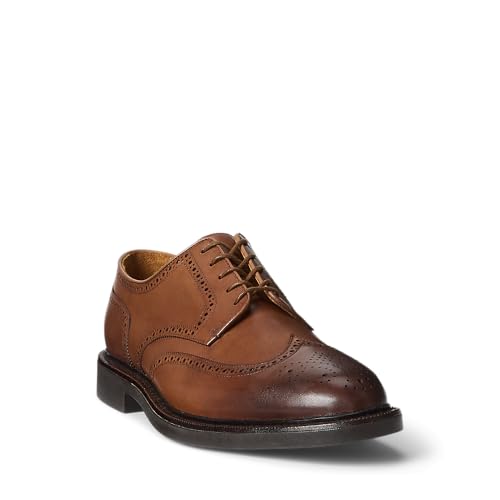 Polo Ralph Lauren Men's Asher Leather Wingtip Shoe Loafer