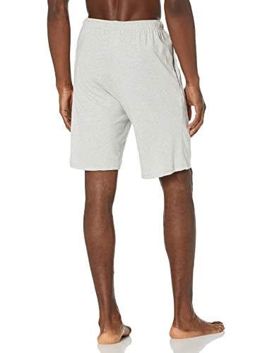 Image of Amazon Essentials Men's 9 inch Knit Pajama Shorts with Elastic Waist and Drawstring, Loungewear (Available in Big & Tall)