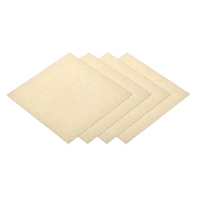 uxcell Peel and Stick Floor Wall Tiles Sticker, 4Pcs 12"x12" Waterproof Self Adhesive Marble Pattern Matte Frosted Floor Stickers DIY for Kitchen Bedrooms, Yellow