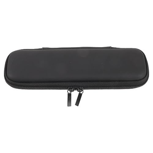 CHICAMPERA 製耐衝撃小型電動歯ブラシケース 黒 ポータブルトラベルホルダー 防塵防水収納ボックス 旅行 アウトドア用丈夫なオーラルケアコン