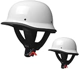 Casco De Moto Adultos Jet Abierto DOT/ECE Homologado, Casco De Patinete Eléctrico, Casco Moto De Scooter, Cabeza Anticolisión De Casco Para Mujer Hombre Para Chopper Ciclomotor 4,XXL