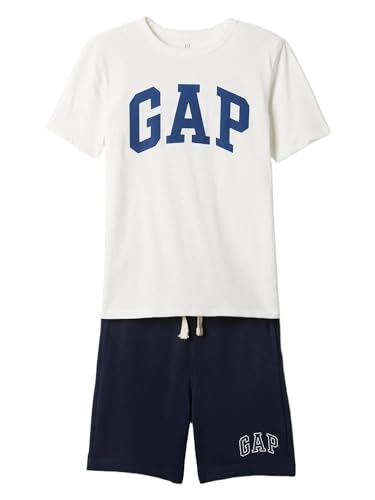 Image of GAP Boys' Heritage Crew Neck T-shirt