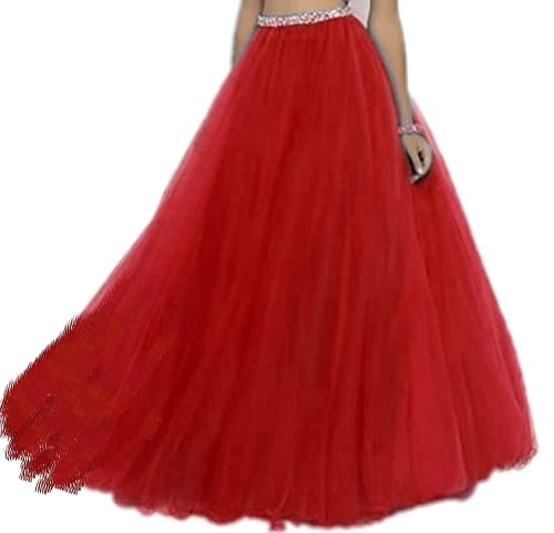 Image of TILISM Women's and Girls Solid Satin Long Skirt