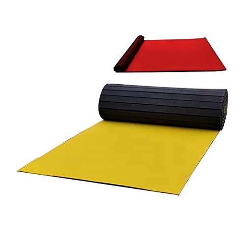 Multifunctional Sports Roll Mat, Xpe Foam Material, Taekwondo Hall, No Trace Anti-Slip Waterproof, Martial Arts Judo Sparring Fighting Floor Mat ( Color : 5M*1.55M , Size : Thick2Cm ) #TOP1