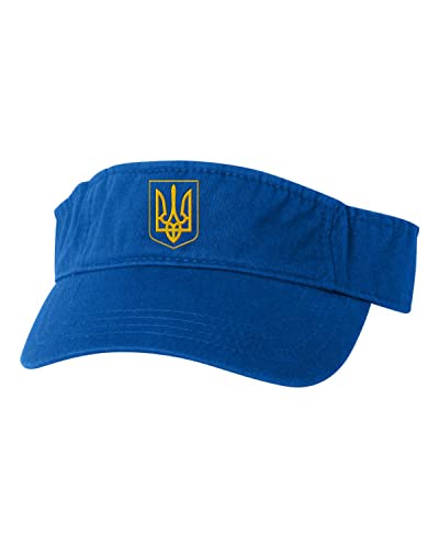 Go All Out One Size Royal Adult Ukraine Coat Of Arms | Embroidery, Ukrainian Pride Embroidered Visor Dad Hat #TOP20