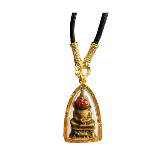 Thai Occult Sorcery Genuine Thai Amulets Red eye Phra Ngang wealth Lucky Love Charm Pendant4