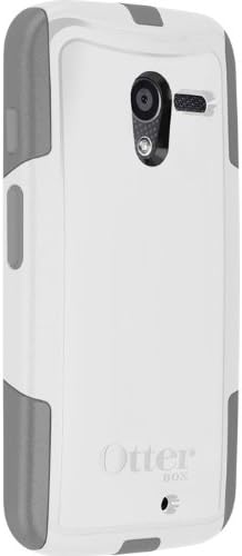 OTTERBOX COMMUTER SERIES Case for Motorola Moto X - Does NOT Fit 2nd Generation - Retail Packaging - White/Gray