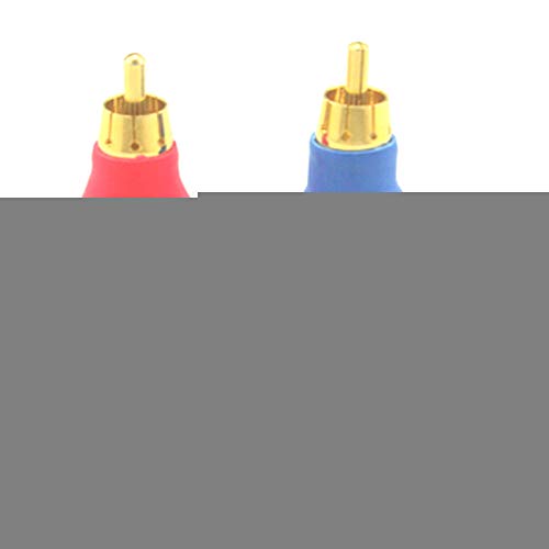 with Tracking Number 5 pcs Audio Connector 3 Pin XLR Plug Male to RCA Plug Red Blue Audio Adapter Connectors