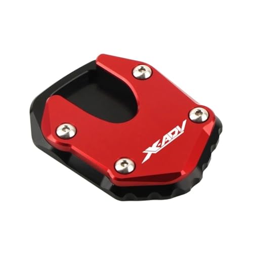 Support d'extension béquille latérale en alu CNC usiné pour moto XADV 750