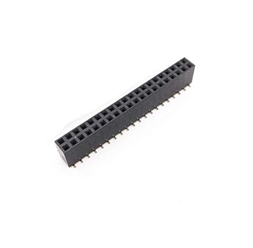 2.54mm 2×40 Pin Female Double Row SMT Header Strip (B08T6D6JX8) Amazon Price History, Amazon Price Tracker