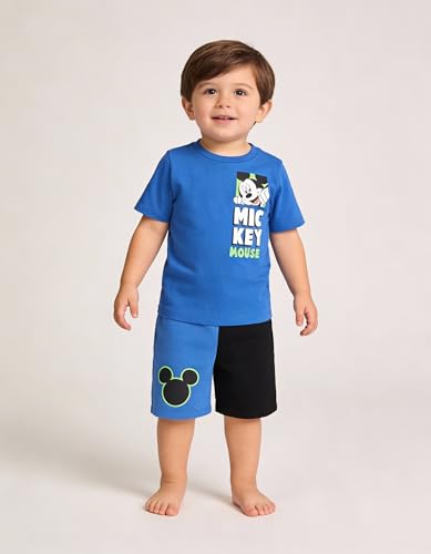 Image of Disney Boys' T-shirt and Shorts Outfit Set