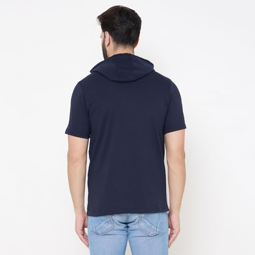 Image of Duke Letter Print Slim Fit Men Tshirt