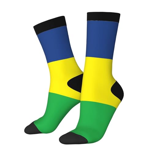 SIYTUAU Flag of Polesia Socks For Women Men Cushion Athletic Crew Socks Casual Wicking Socks