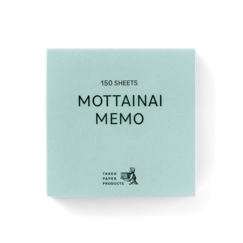�|�� MOTTAINAI MEMO assorted-20 �����u���b�N 150���i50��×3��j