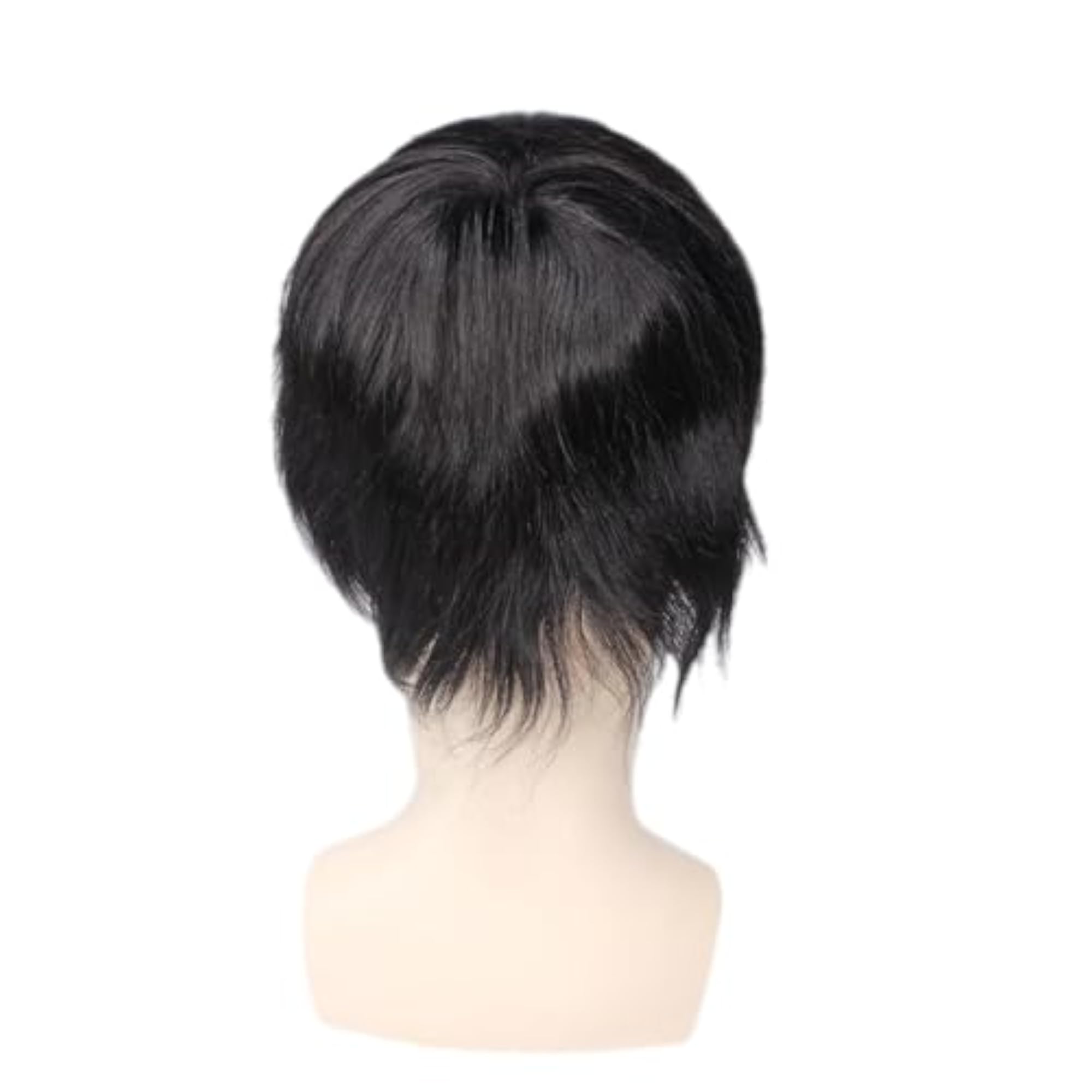 Fine Monofilament Base Human Hair Patch for Men and Boys