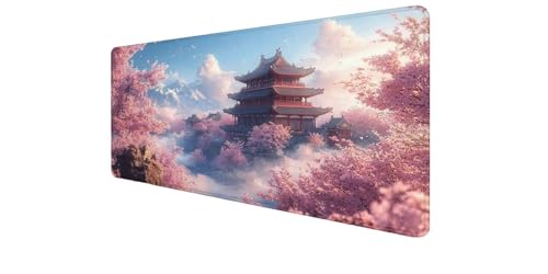 Tapete de escritorio de 800x400mm y alfombrilla de ratón grande para oficina y casa