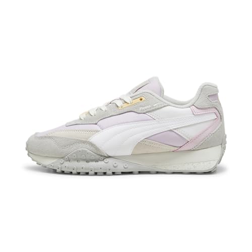 Image of PUMA Unisex-Adults Blktop Rider Grape Mist-White Sneakers, 10UK, (39272519)