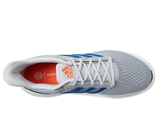 adidas EQ21 Run Halo Silver/Team Royal Blue/Semi Impact Orange 9.5 D (M)