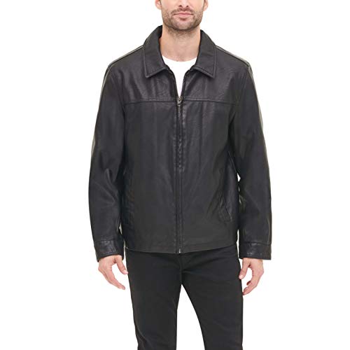 DOCKERS mens James Faux Leather Jacket (Regular, Big & Tall Sizes)2