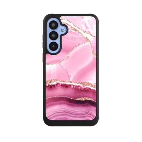 Coque de protection Samsung Galaxy A55 5G antichoc marbre paillettes